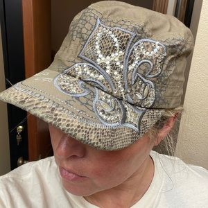 Women’s rhinestone embellished cap, The Alabama Girl brand